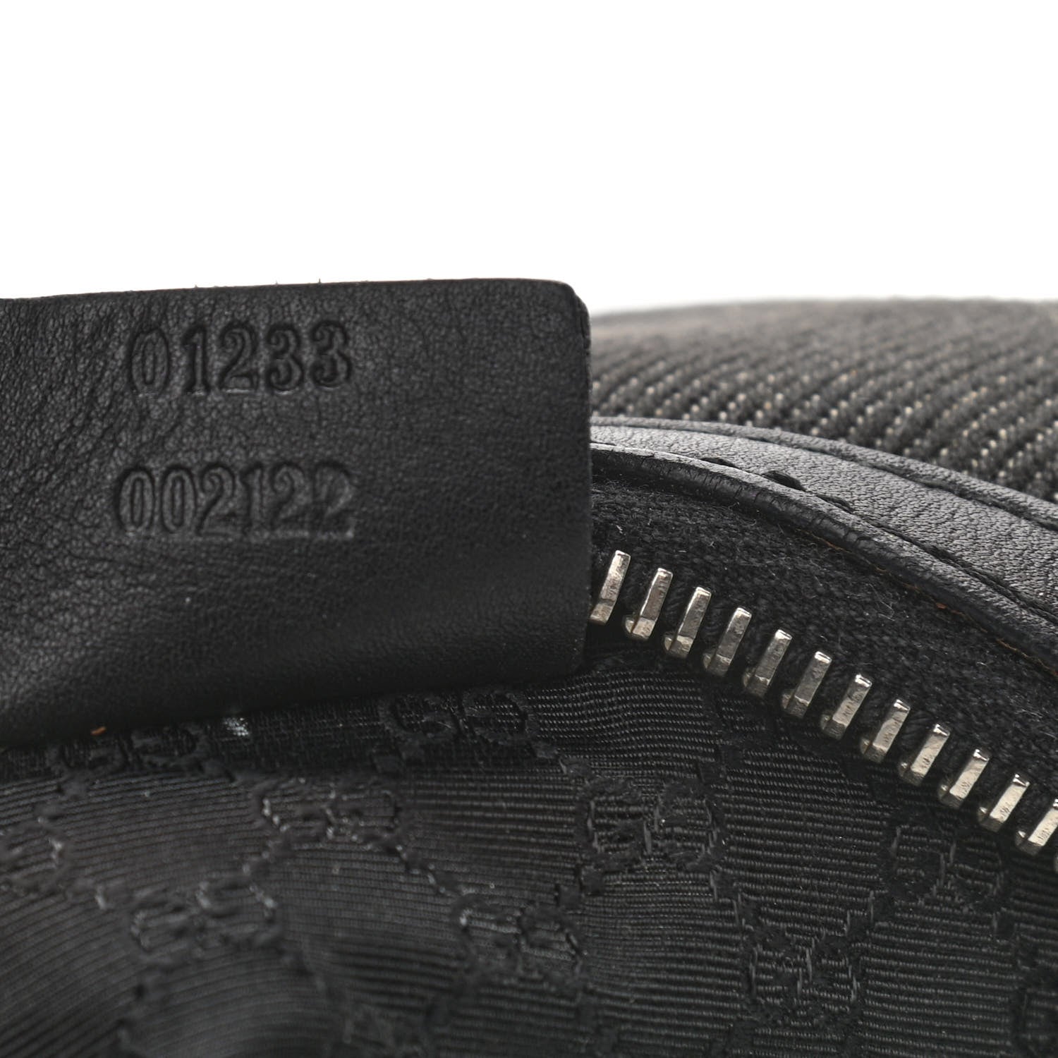 Gucci Denim Web Small Clasp Hobo Black 8 of 13