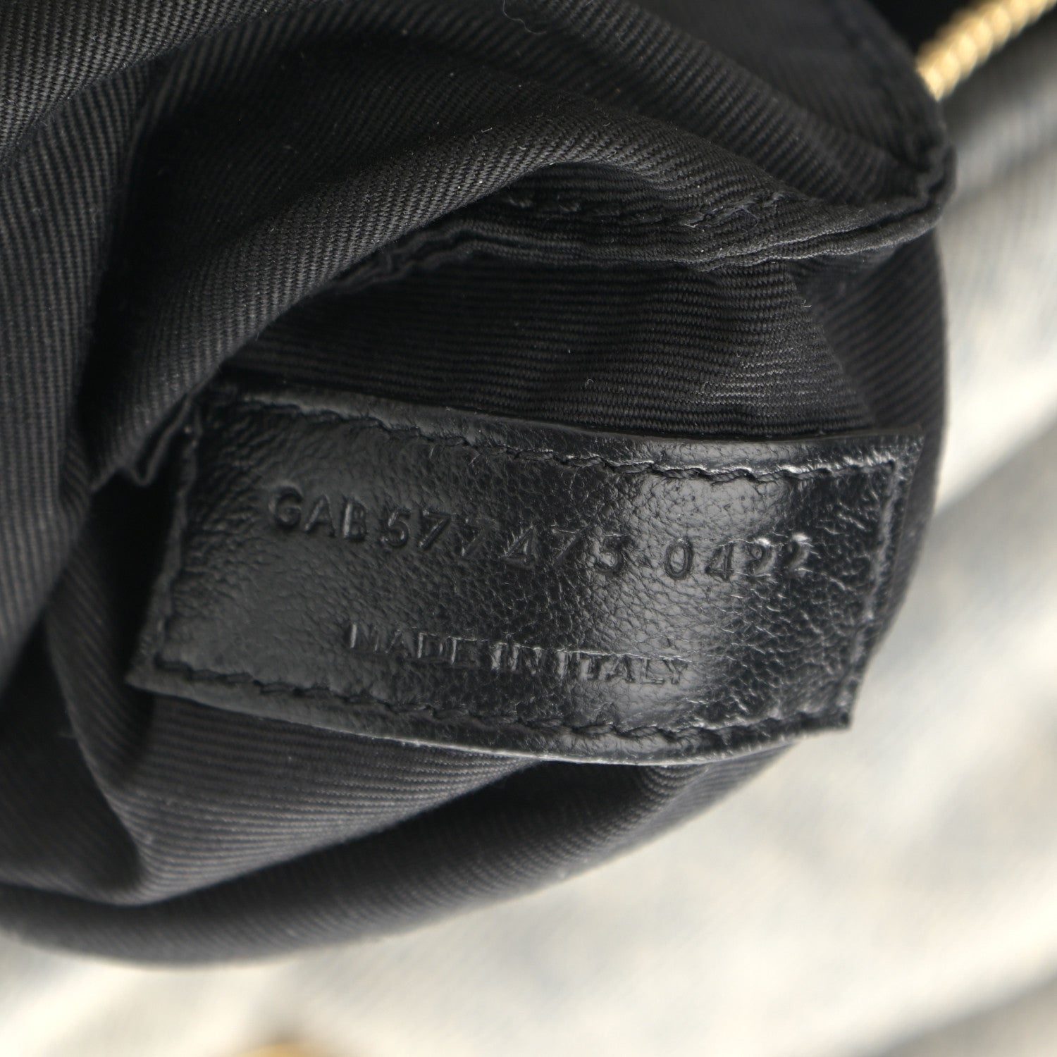 Saint Laurent Denim Quilted Medium Loulou Puffer Monogram Chain Satchel Azur 7 of 10