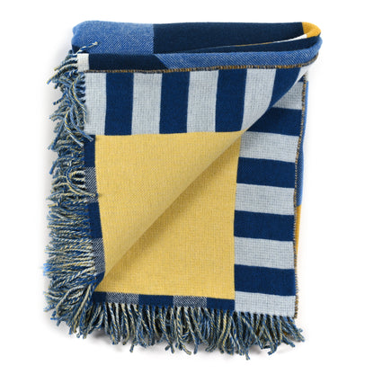Hermes Wool Cashmere Optimist 24 Blanket Jaune D'or 2 of 3
