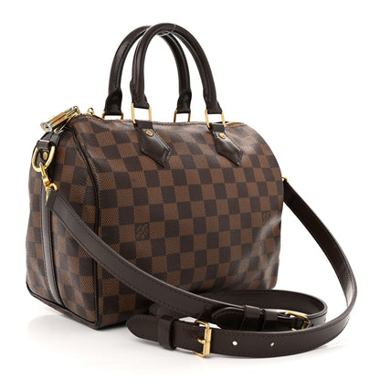 Louis Vuitton Damier Ebene Speedy Bandouliere 25 3 of 19