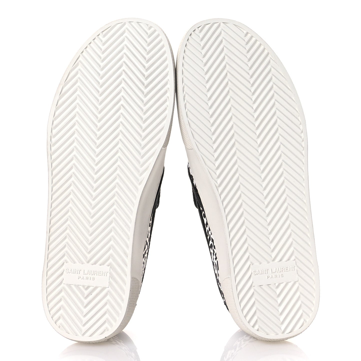 Canvas Zebra Print Venice Low T Slip On Sneakers 36 White Black