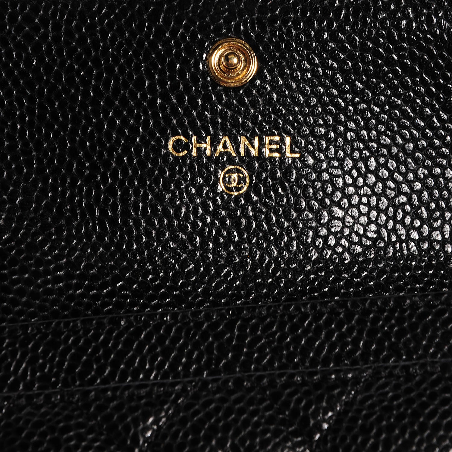 Chanel Caviar Quilted Flap Card Holder Black 5 of 9
