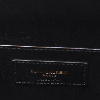 Saint Laurent Lambskin Matelasse Vicky Monogram Belt Bag Eros Red 6 of 14