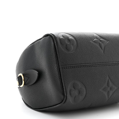 Louis Vuitton Empreinte Monogram Giant Speedy Bandouliere 20 Black 8 of 9