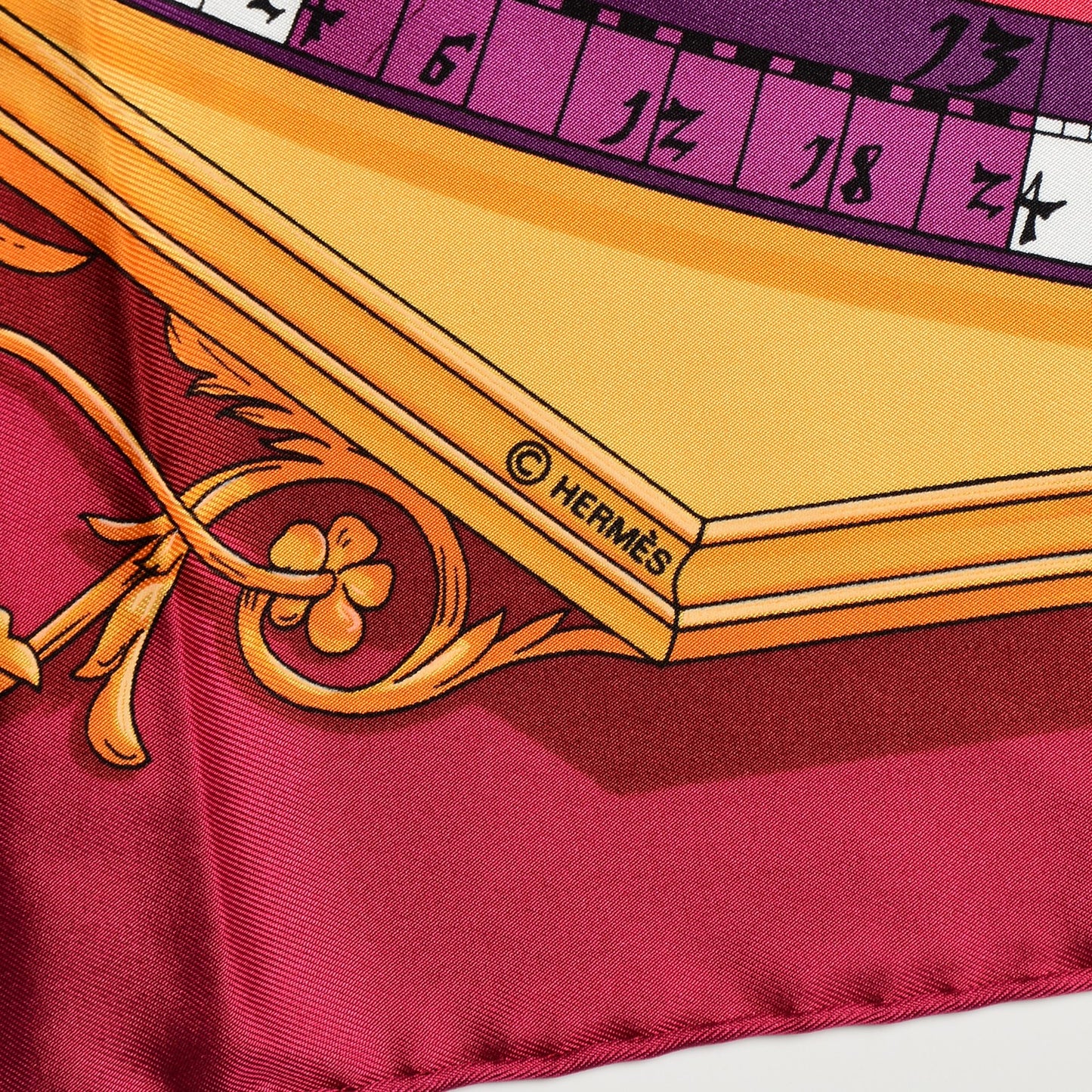 Silk Dies Et Hore Scarf 90