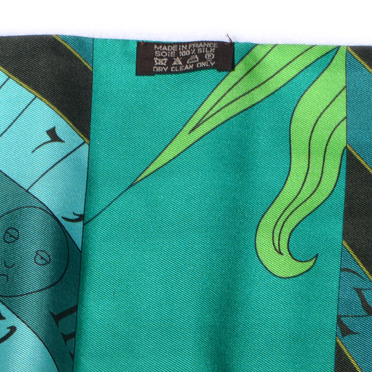 Hermes Silk Astrologie Nouvelle Maxi Twilly 6 of 6