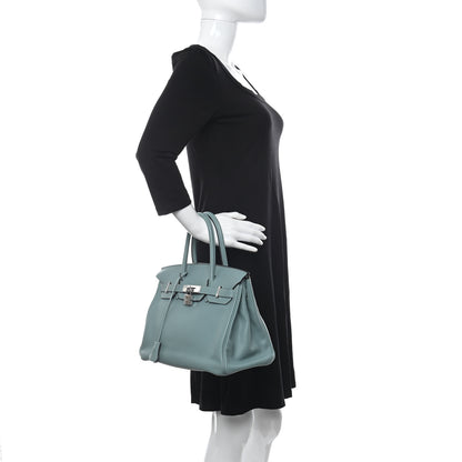 Hermes Swift Birkin 30 Ciel 2 of 11