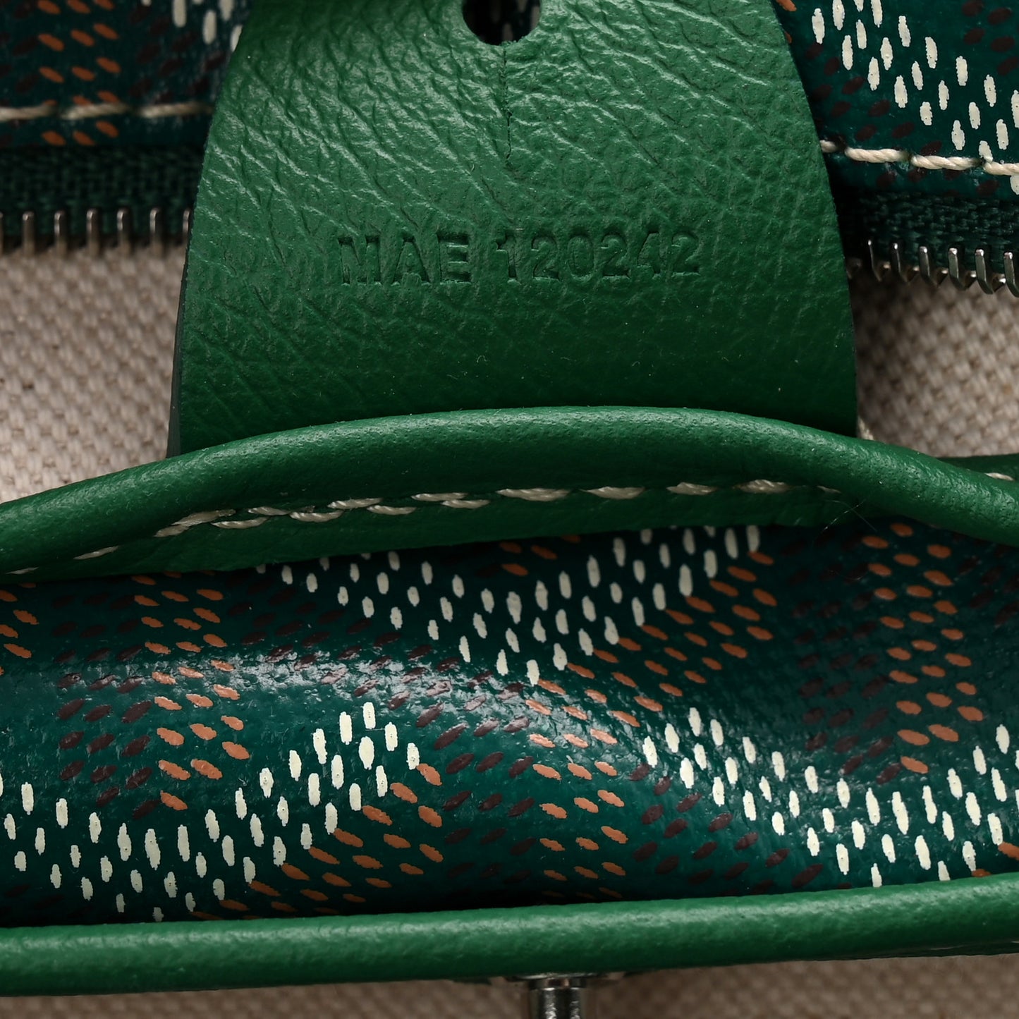 Goyardine Artois PM Green