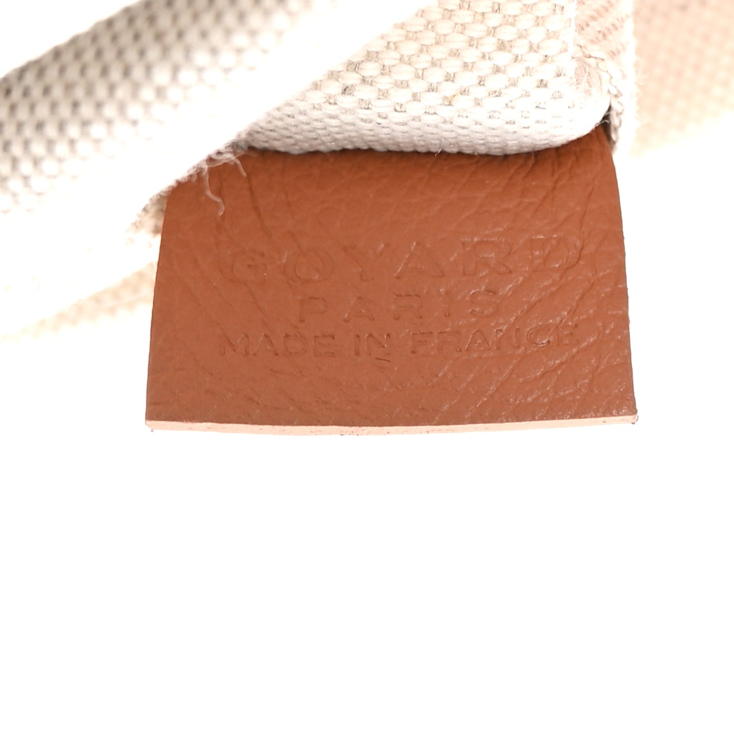 Canvas Necessaire Organizer Pouch Off White