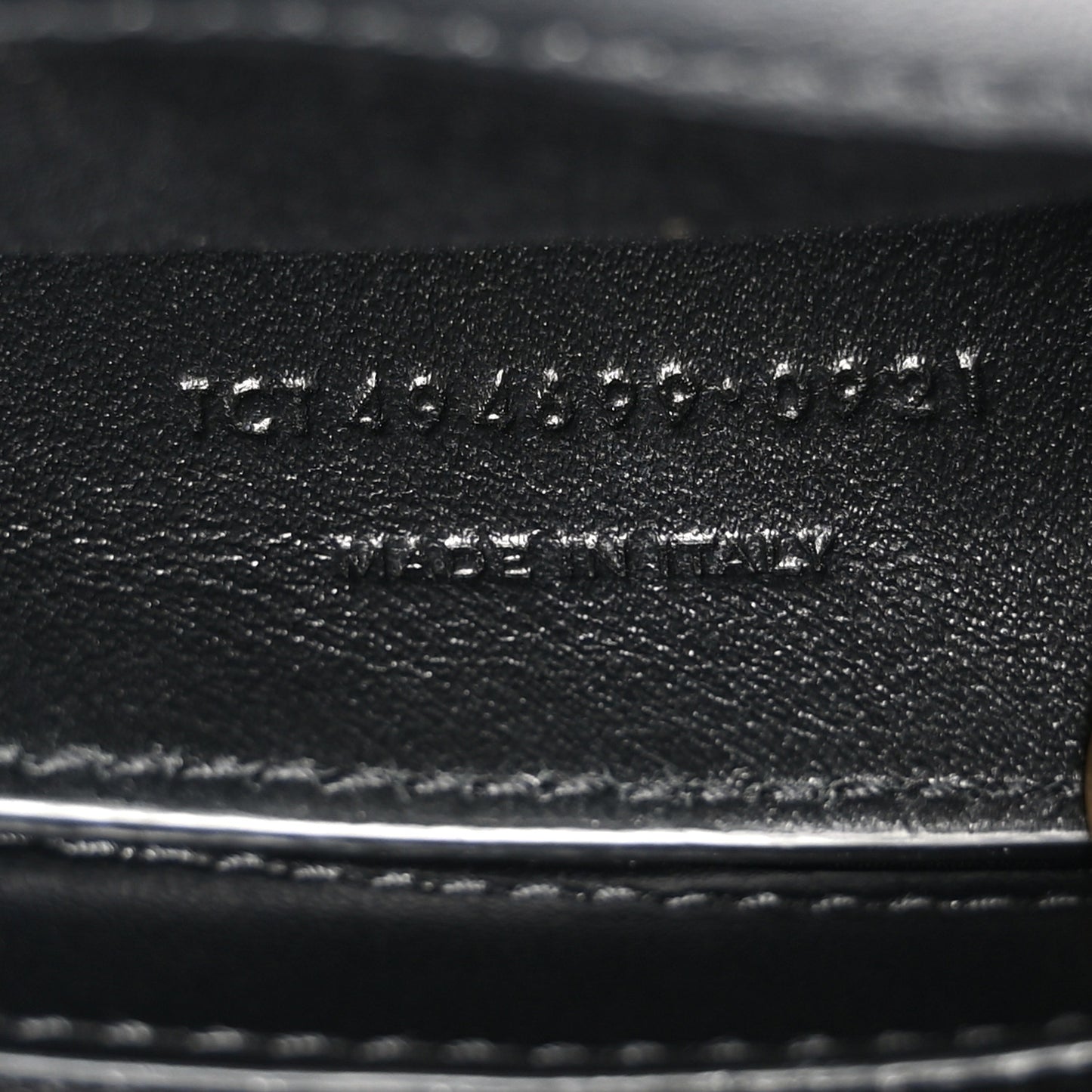 Calfskin Y Quilted Monogram Monochrome Small Loulou Chain Satchel Black