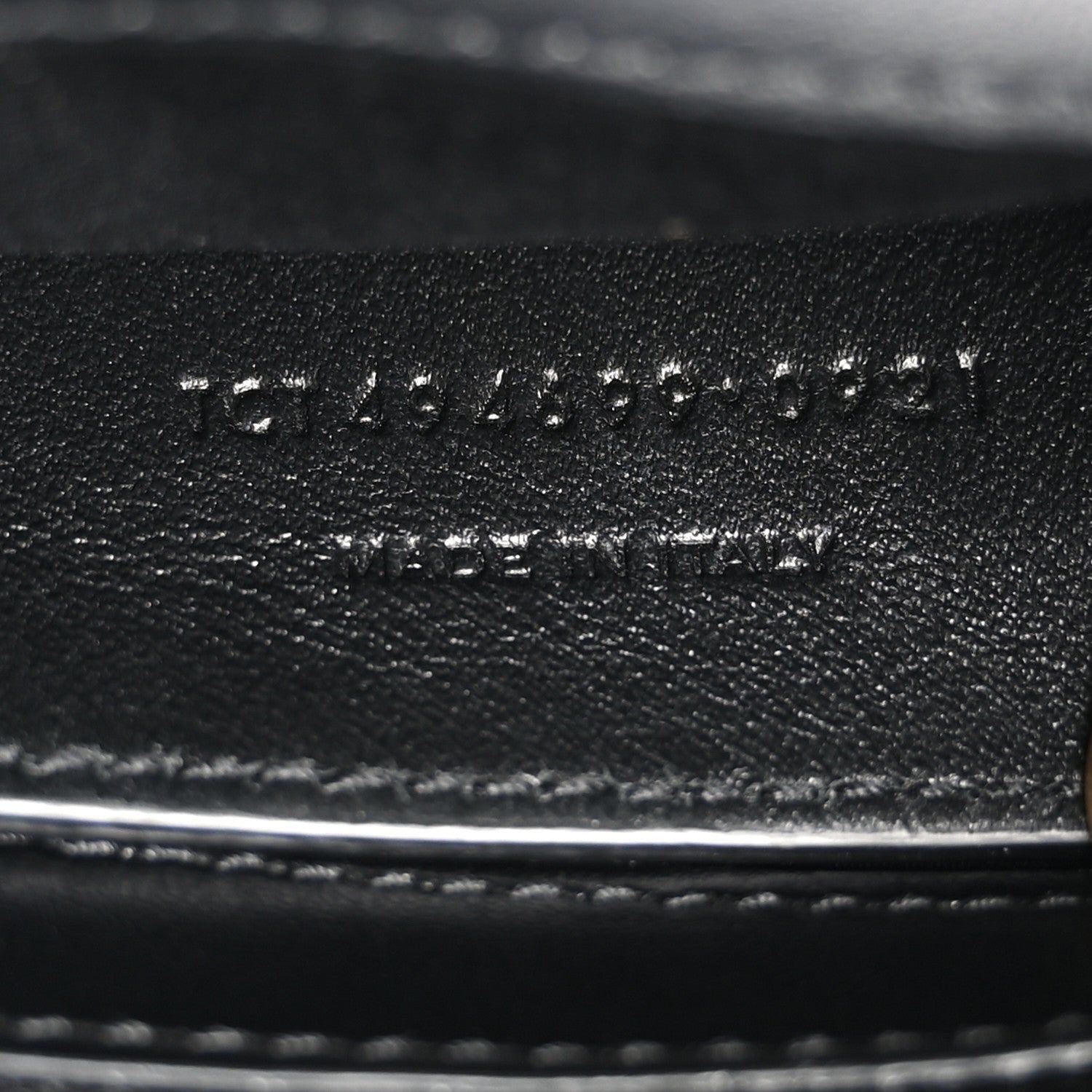 Saint Laurent Calfskin Y Quilted Monogram Monochrome Small Loulou Chain Satchel Black 7 of 10