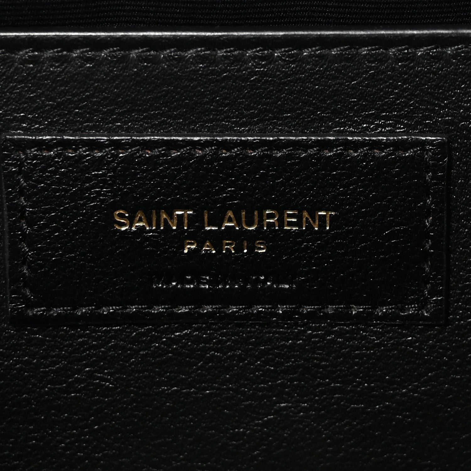 Saint Laurent Suede Calfskin Mini Quilted Monogram Camera Bag Golden Leaf 6 of 9