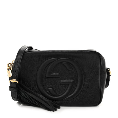 Gucci Pebbled Calfskin Small Soho Disco Bag Black 1 of 13