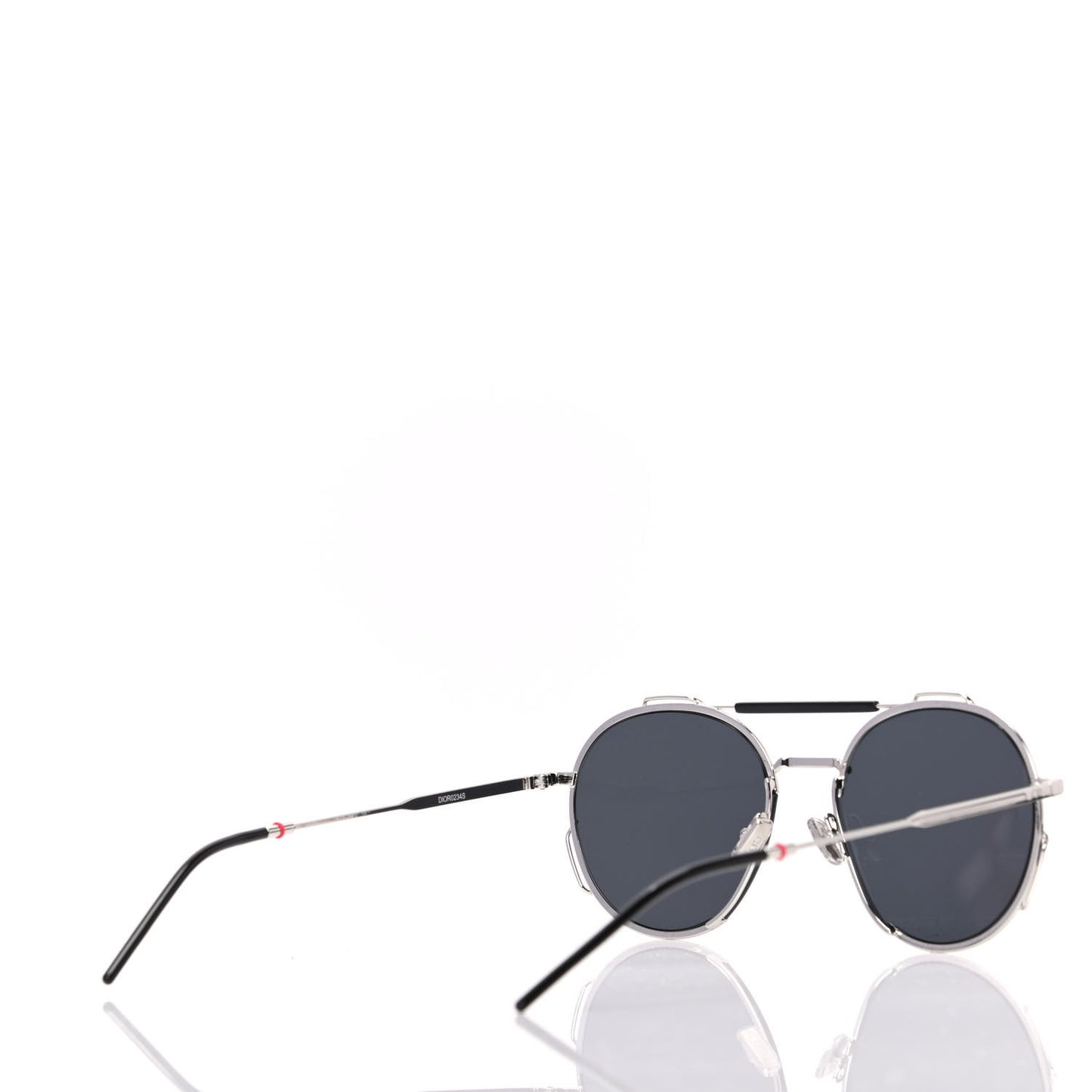 Round Homme Sunglasses 0234S Black