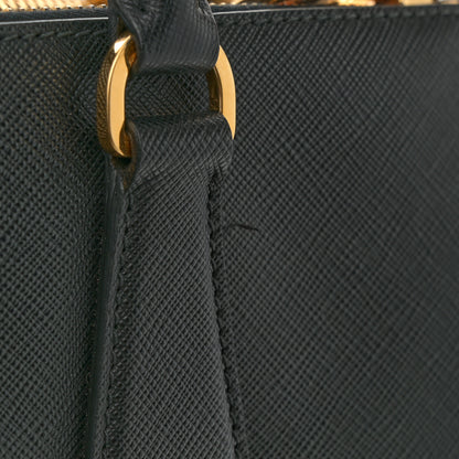 Prada Saffiano Lux Large Galleria Double Zip Tote Black 12 of 12