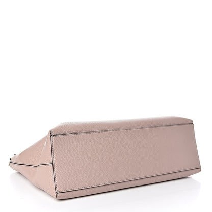 Valentino Garavani Grained Calfskin Rockstud Shoulder Tote Poudre 4 of 9