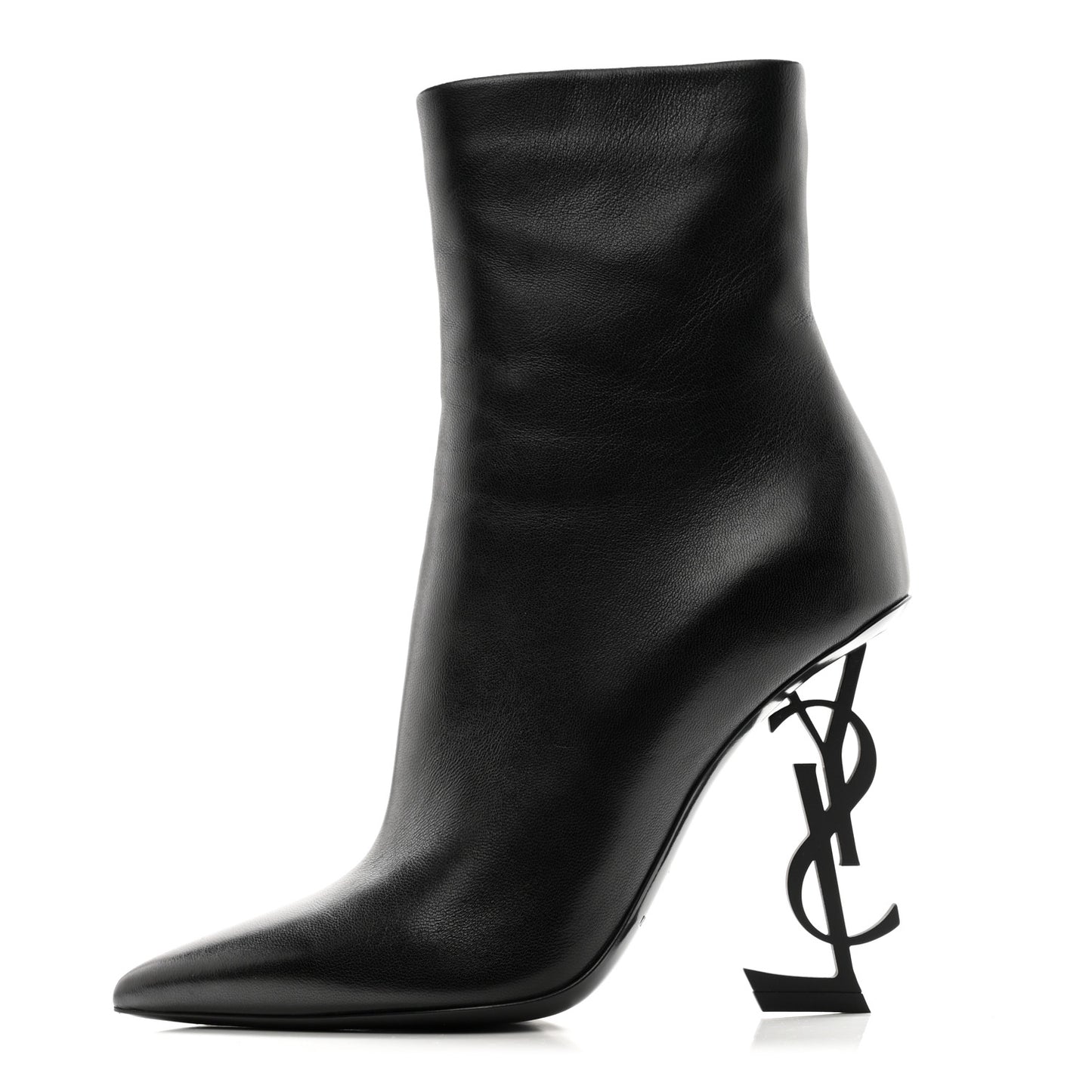Calfskin Opyum Ankle Boots 37 Black