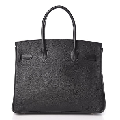 Hermes Epsom Birkin 30 Black 4 of 33