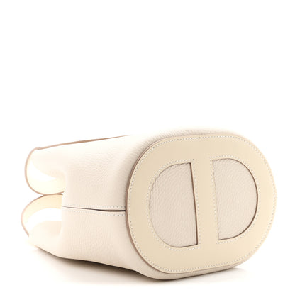 Hermes Taurillon Clemence Swift In-The-Loop 18 Bag Craie 4 of 10