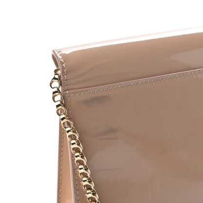Christian Louboutin Patent Vero Dodat Clutch Nude 13 of 15