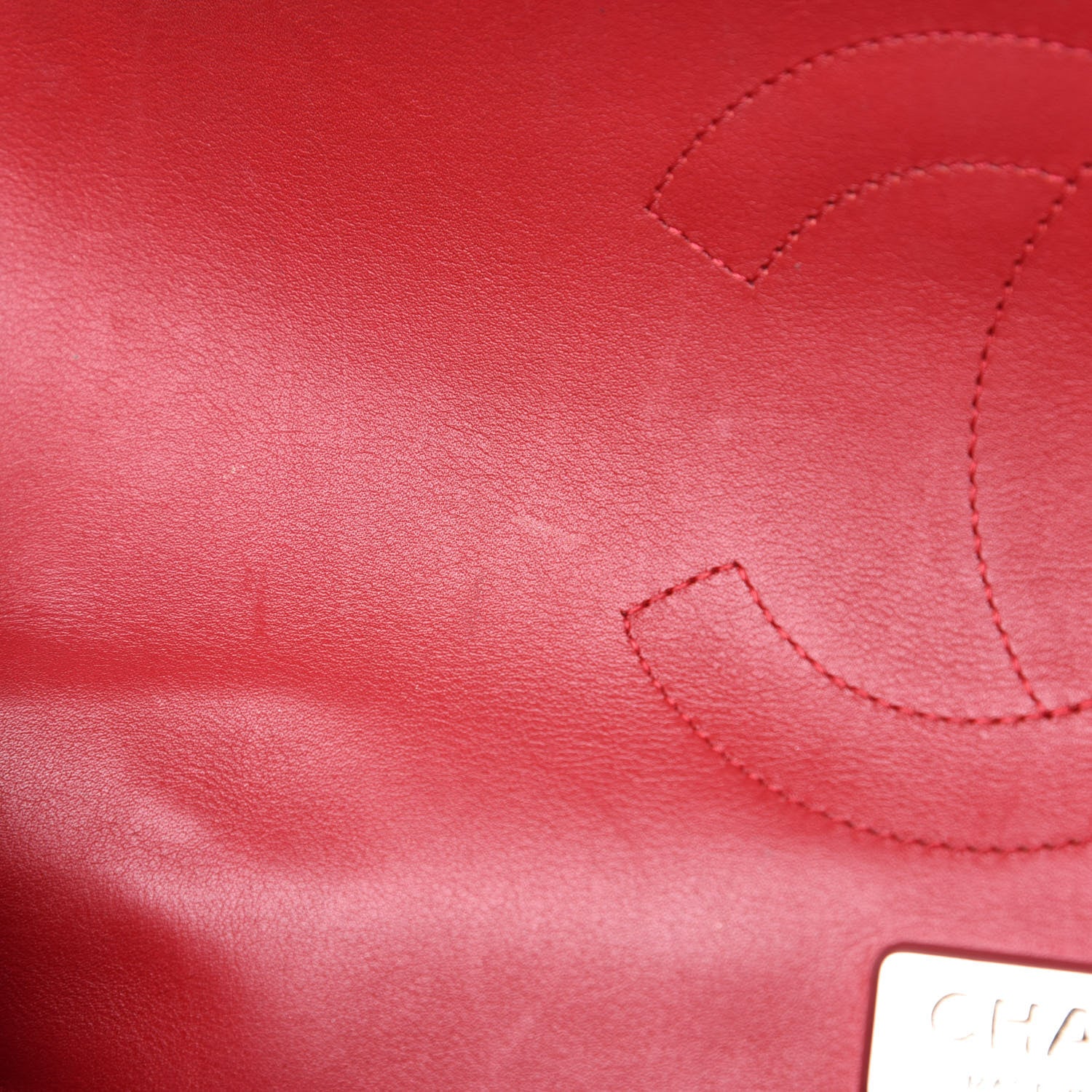 Chanel Alligator Jumbo Double Flap Red 13 of 19