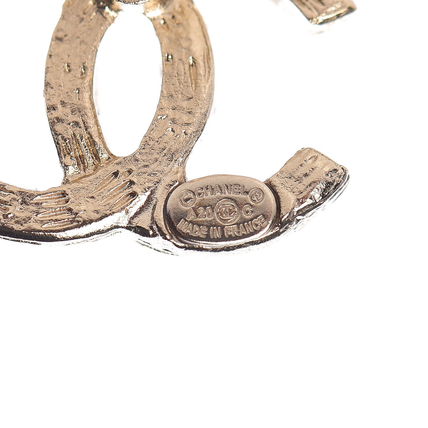 Crystal CC Earrings Gold Multicolor