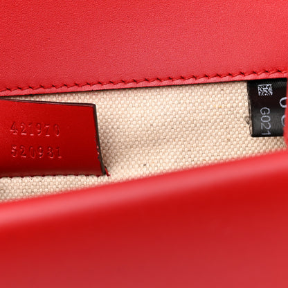 Gucci Calfskin Chinese New Year Mini Dionysus Shoulder Bag Hibiscus Red 7 of 11