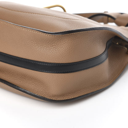 Chloe Grained Calfskin Small Hayley Hobo Nut 8 of 9