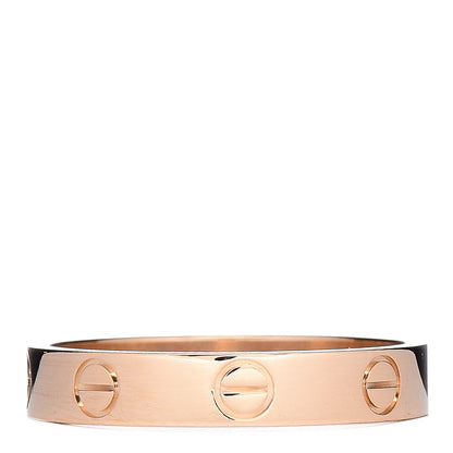 Cartier 18K Yellow Gold 3.5mm LOVE Wedding Band Ring 55 7.25 1 of 4