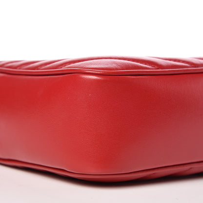 Saint Laurent Calfskin Matelasse Monogram Lou Camera Bag Rouge Eros 8 of 11