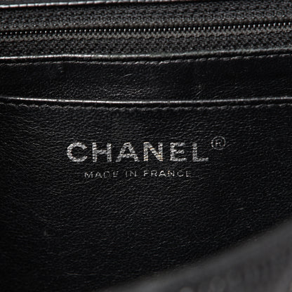 Chanel Caviar Quilted Jumbo Single Flap Black 5 of 21