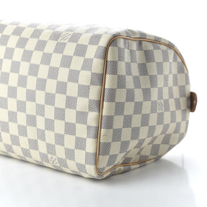 Louis Vuitton Damier Azur Speedy 30 7 of 10