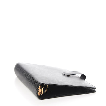 Louis Vuitton Epi Medium Ring Agenda Cover Black 3 of 6