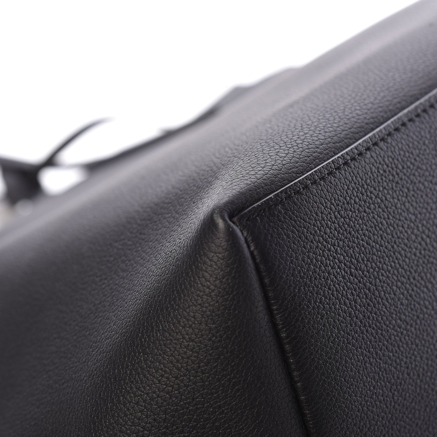 Louis Vuitton Calfskin Lockme Go Tote Black 11 of 13