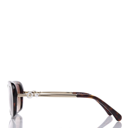 Chanel Pearl Square Sunglasses 5427-H-A Tortoise 3 of 8