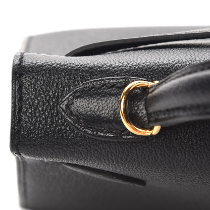 Hermes Chevre Mysore Mini Kelly Sellier 20 Black 67 of 76