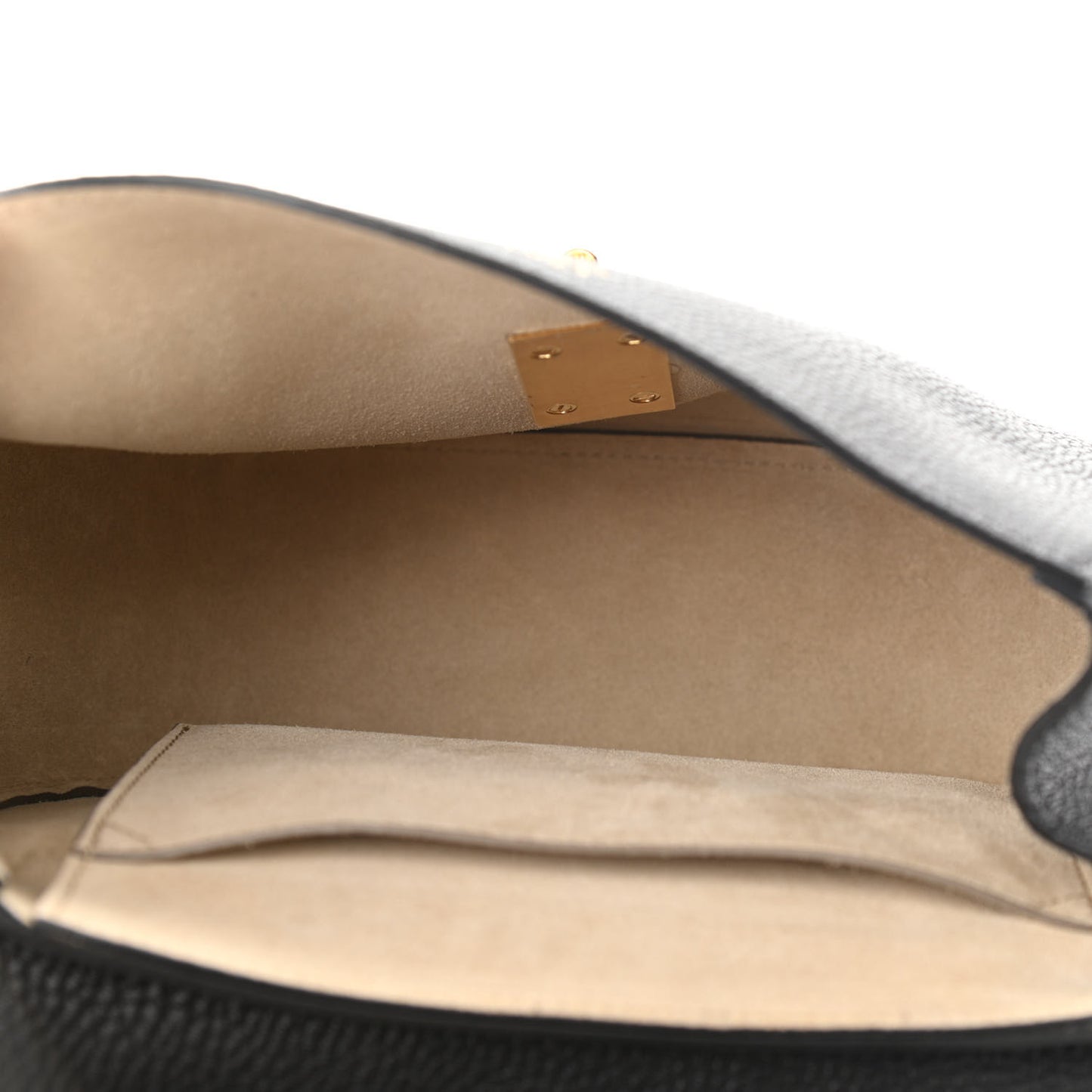 Grained Lambskin Drew Shoulder Bag Black