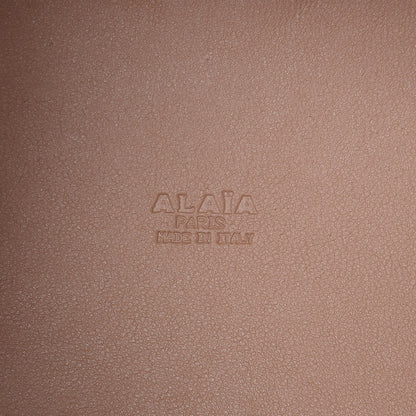 Alaia Lux Calfskin Vienne Mina 25 Bag Lacquer Red 6 of 8