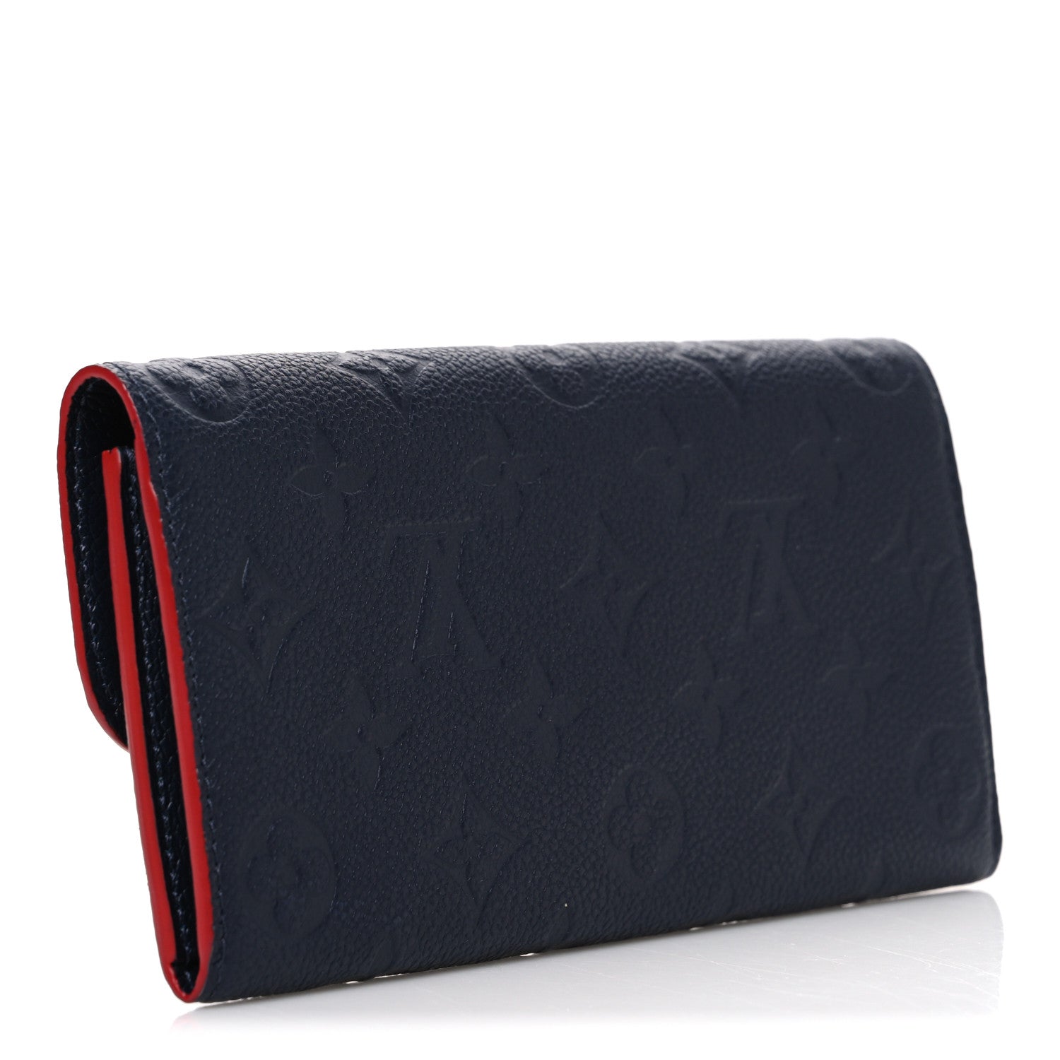 Louis Vuitton Empreinte Emilie Wallet Marine Rouge 3 of 6