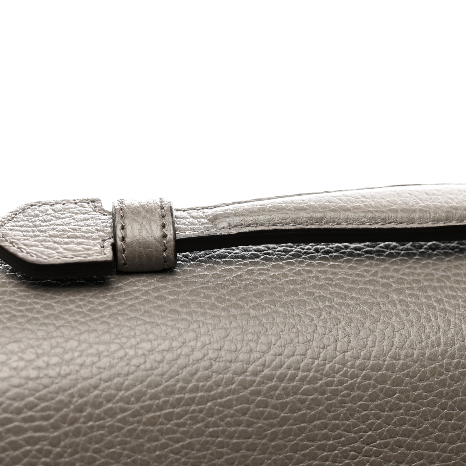 Gucci Dollar Calfskin Medium Interlocking G Top Handle Shoulder Bag Loess 13 of 13