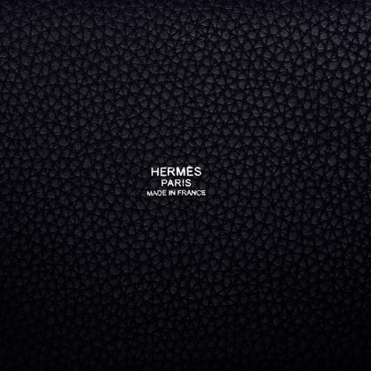Hermes Taurillon Clemence Picotin Lock 18 PM Bleu Nuit 6 of 8