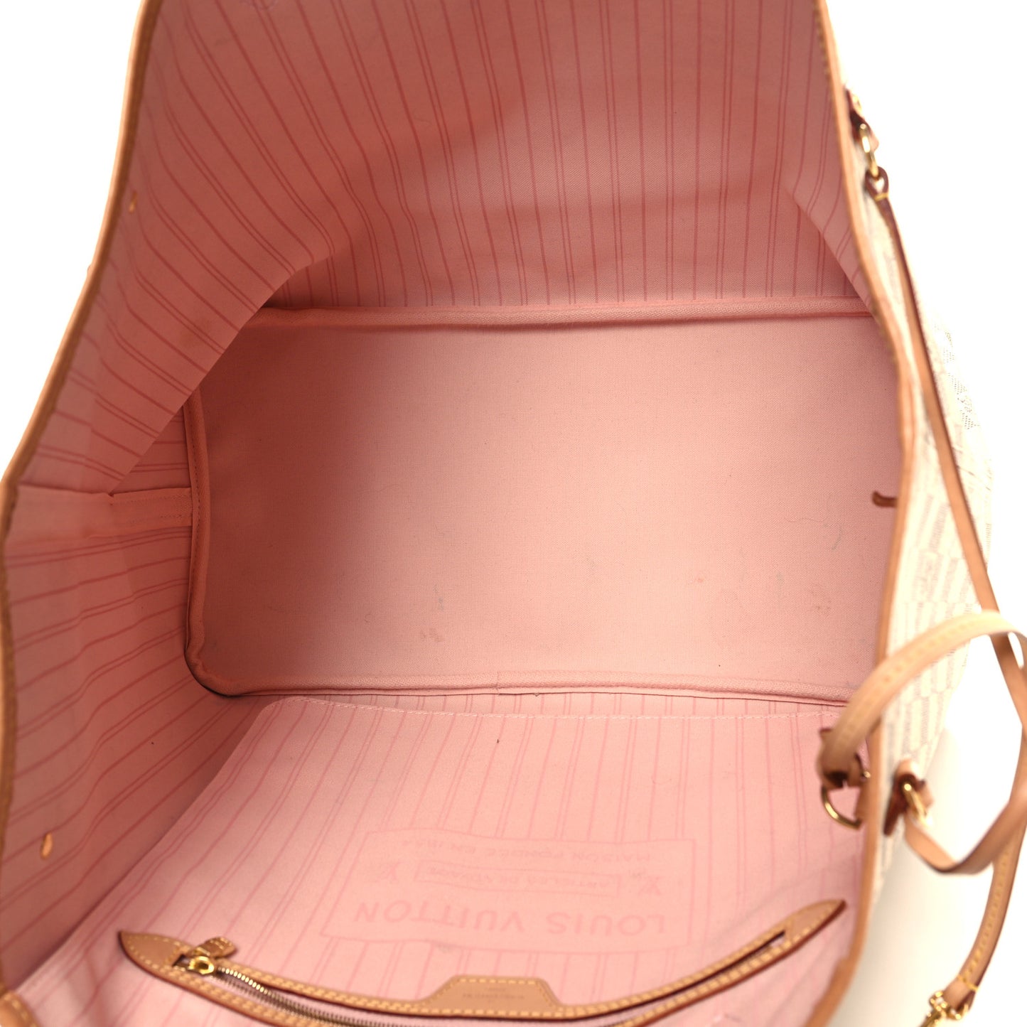 Damier Azur Neo Neverfull GM Rose Ballerine