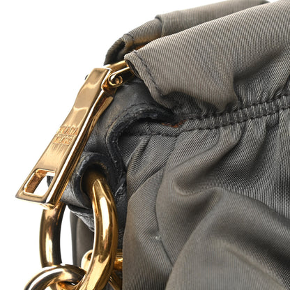 Prada Tessuto Nylon Gaufre Shopping Satchel Fumo 13 of 16
