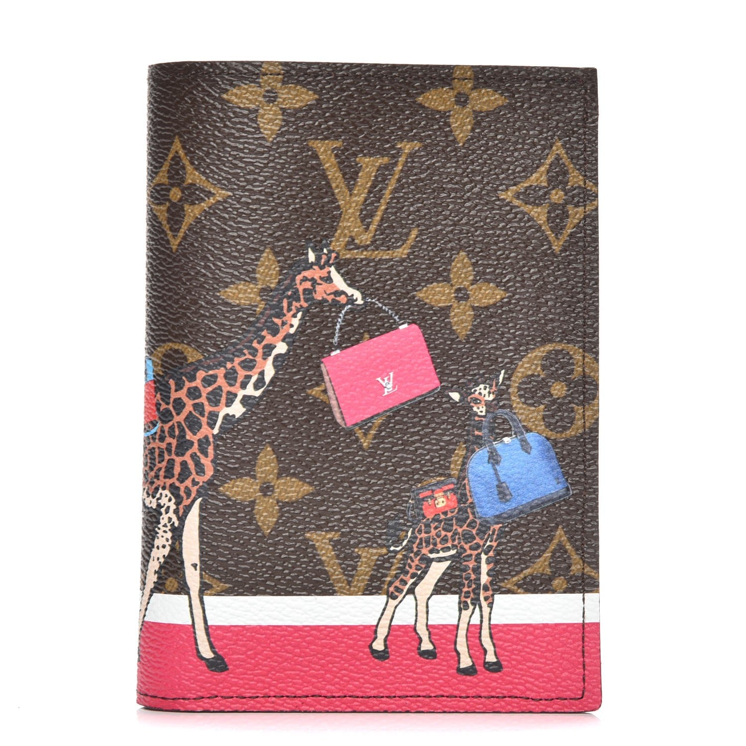 Louis Vuitton Monogram 2017 Christmas Animation Passport Cover 1 of 7