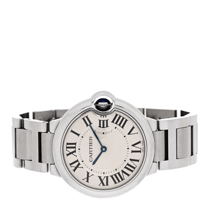 Cartier Stainless Steel 36mm Ballon Bleu De Cartier Quartz Watch 2 of 5