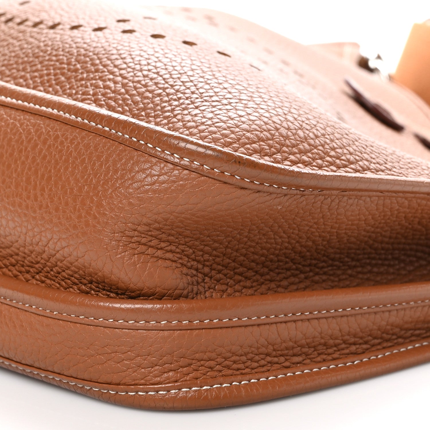 Hermes Taurillon Clemence Evelyne III PM Gold 10 of 11