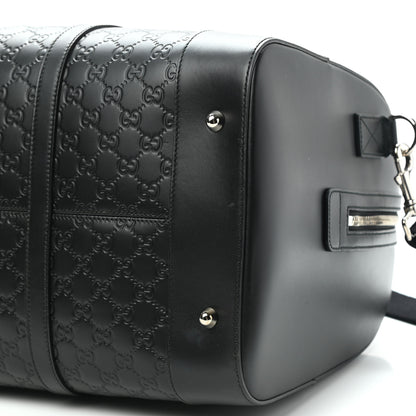 Gucci Guccissima Signature Medium Duffle Black 9 of 9