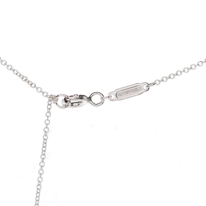 Tiffany Sterling Silver Small T Smile Pendant Necklace 6 of 6