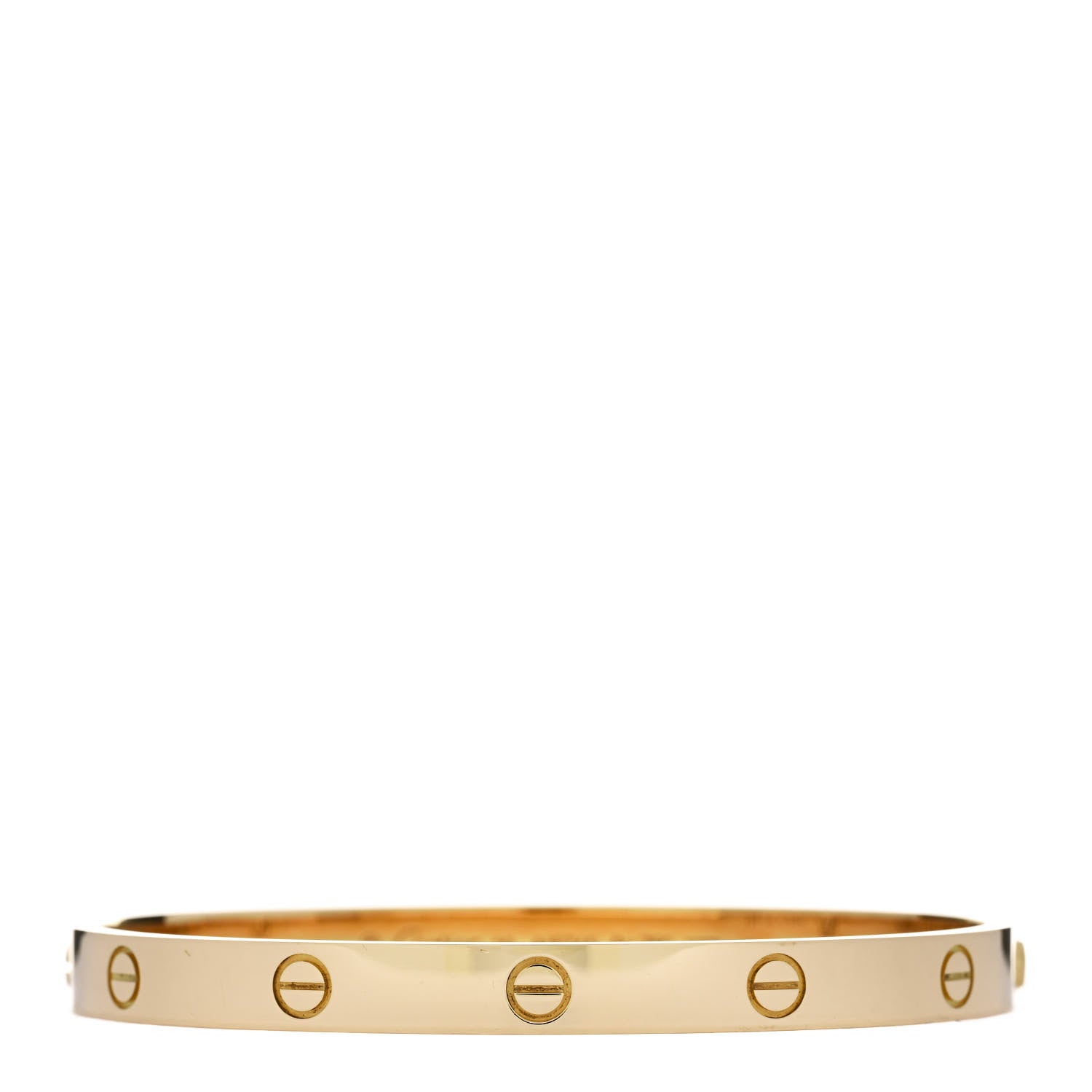 Cartier 18K Yellow Gold LOVE Bracelet 19 1 of 6