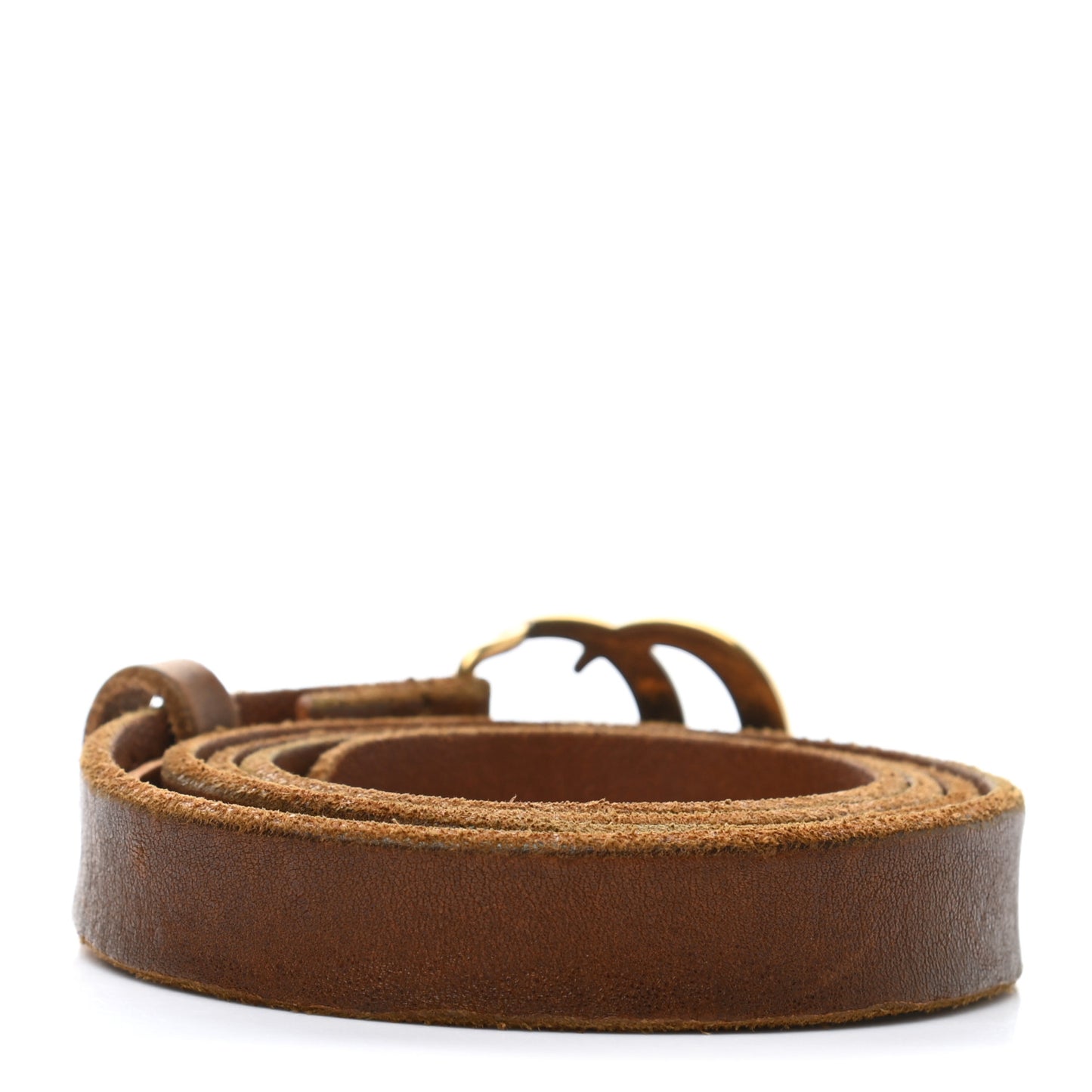 Faded Calfskin Double G 20mm Belt 85 34 Cuir